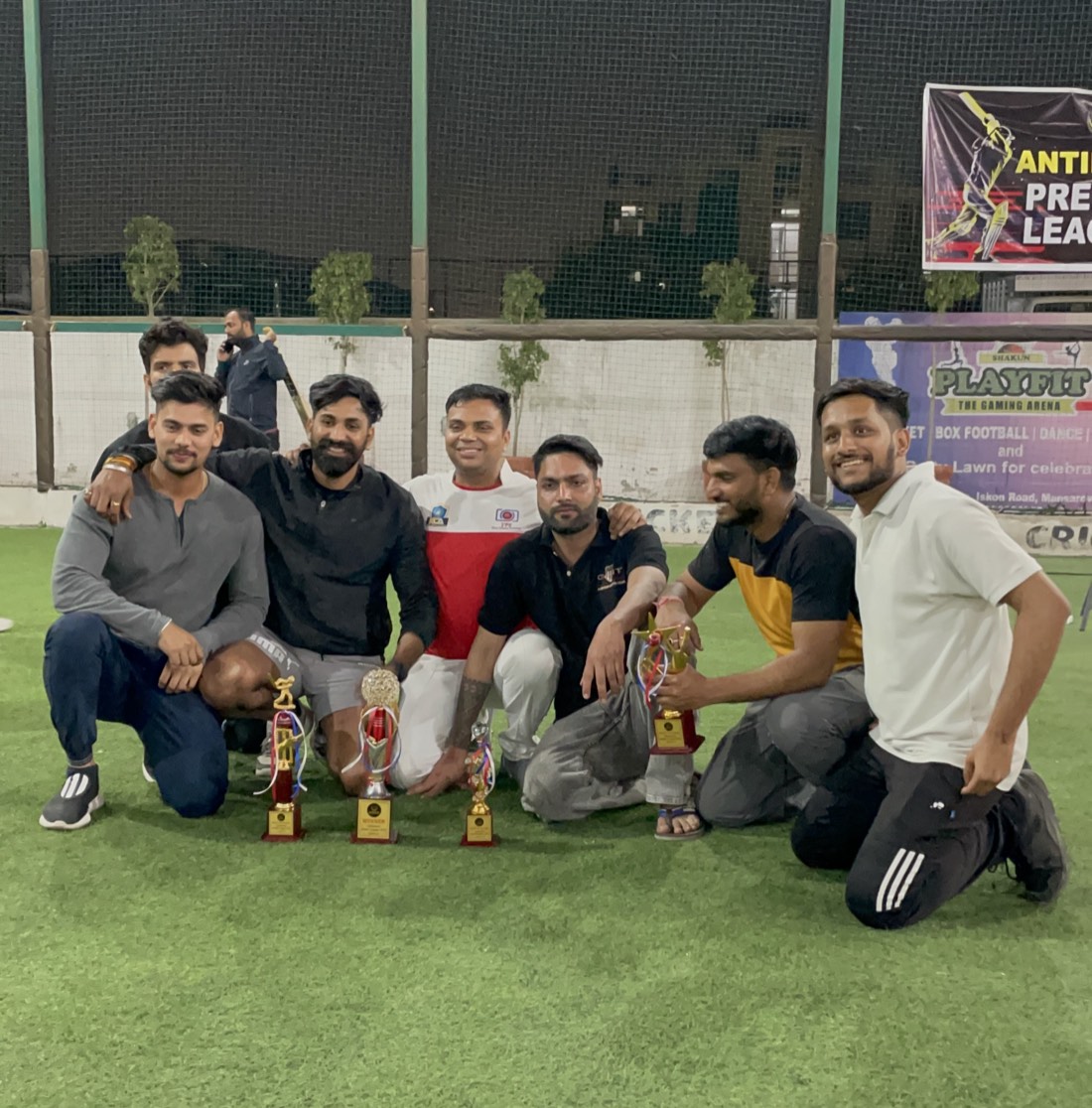 Cricket league winners, Mansarovar